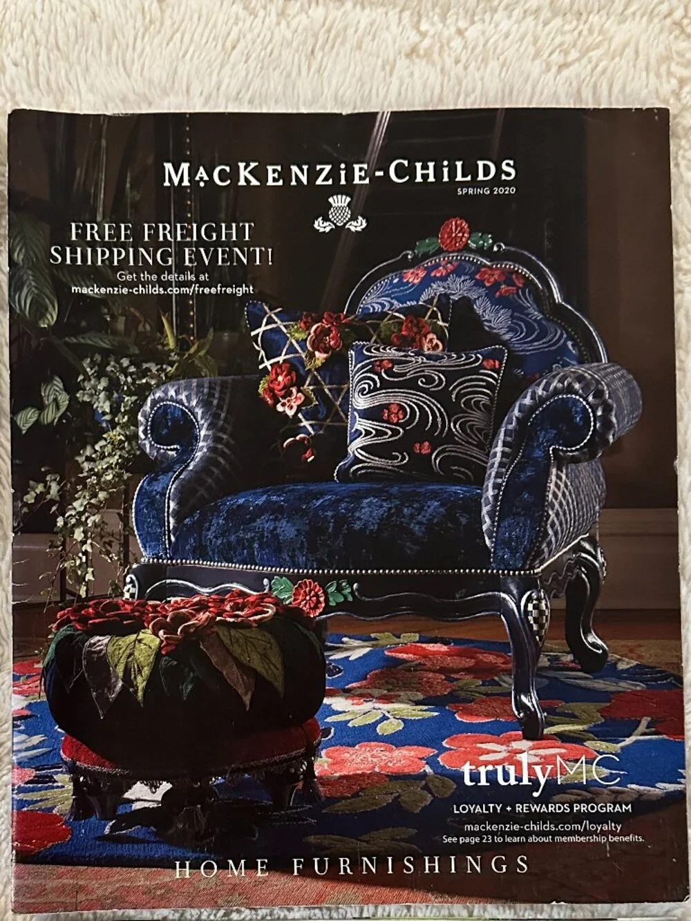 MacKenzie-Childs Catalogs Lot of 6 - Spring and Summer Artsy Luxury Home Decor